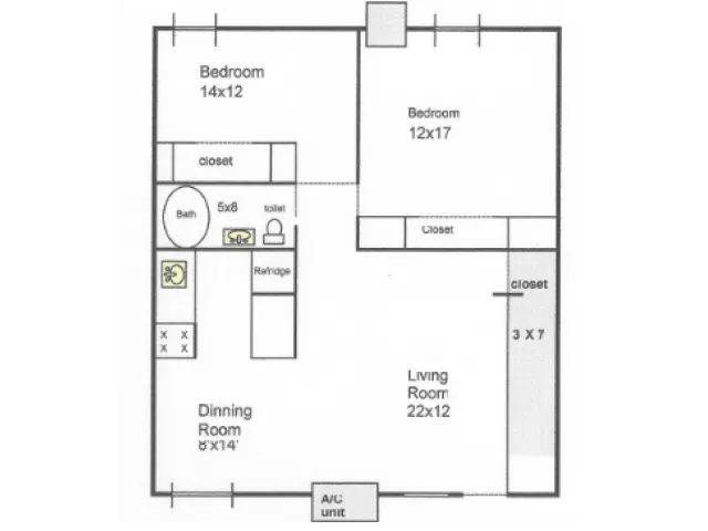 The Arbors on Main - 2 Bedroom