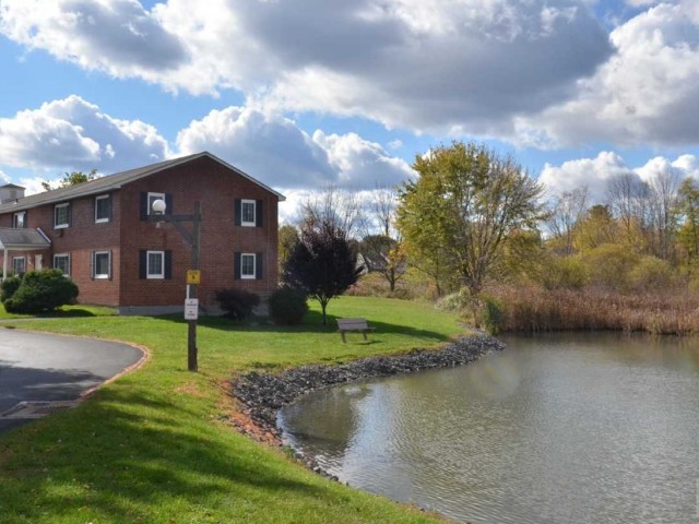 Image of Pond for Water Wheel Apartments