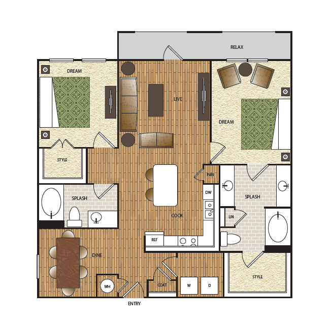 SageStone Village - B4 2 BR / 2 BA