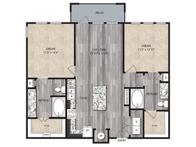 B3 Floor Plan