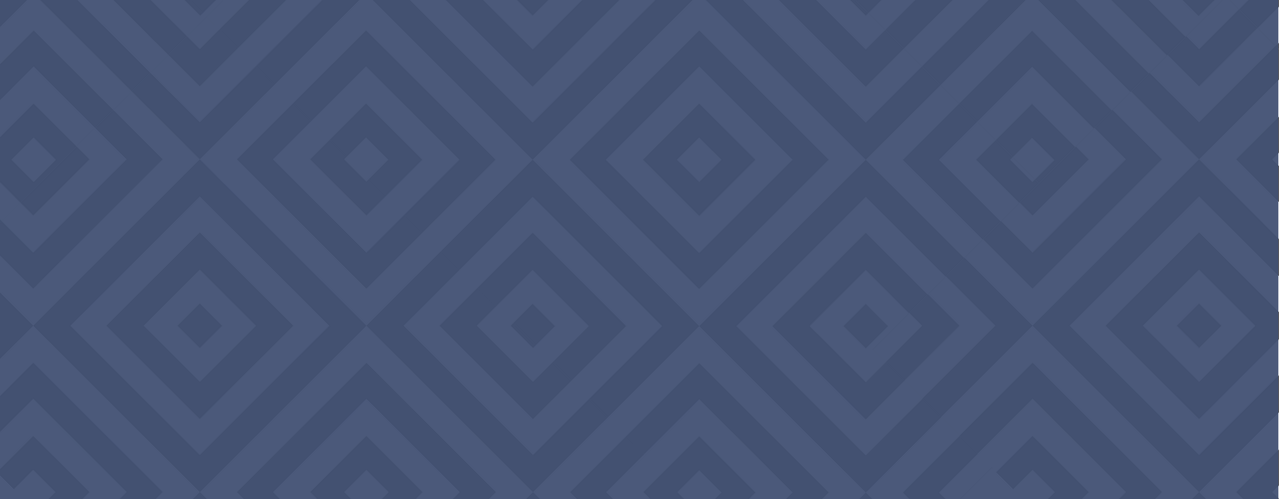 Bold geometric diamond pattern in blue hues creating a modern and stylish aesthetic.