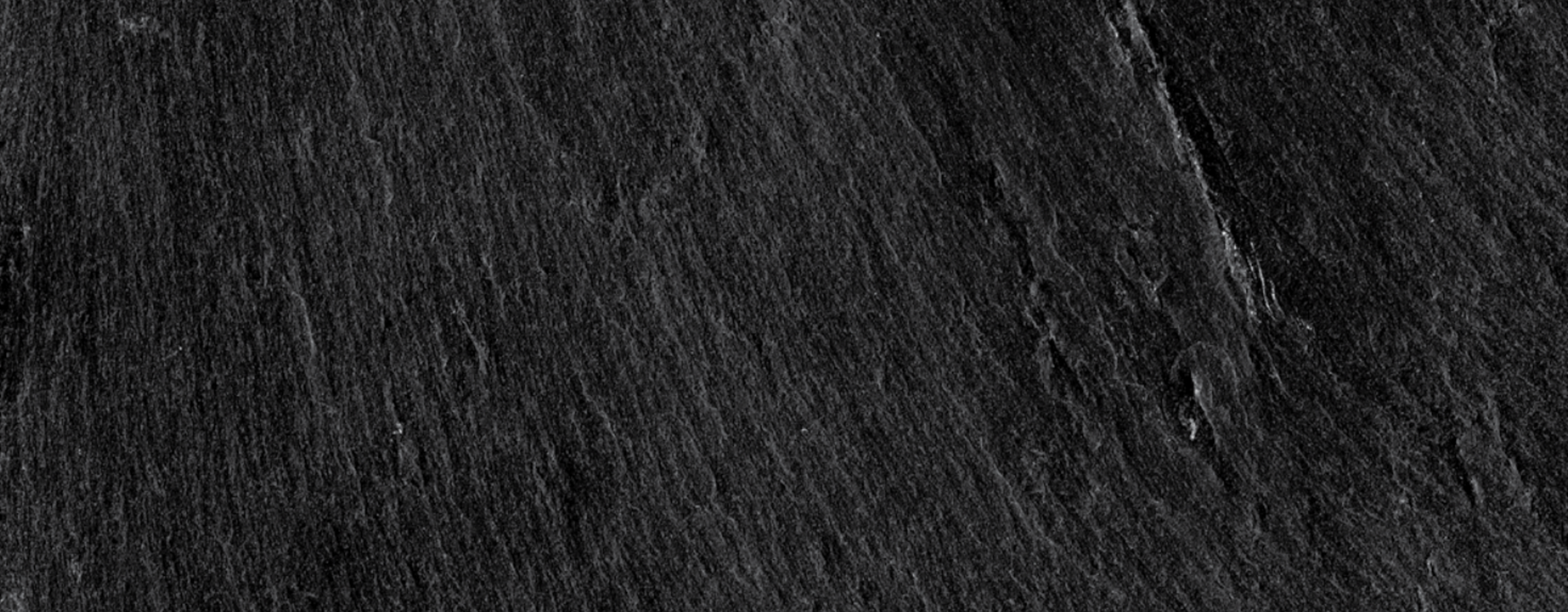 Close-up of a textured dark stone surface with natural streaks.