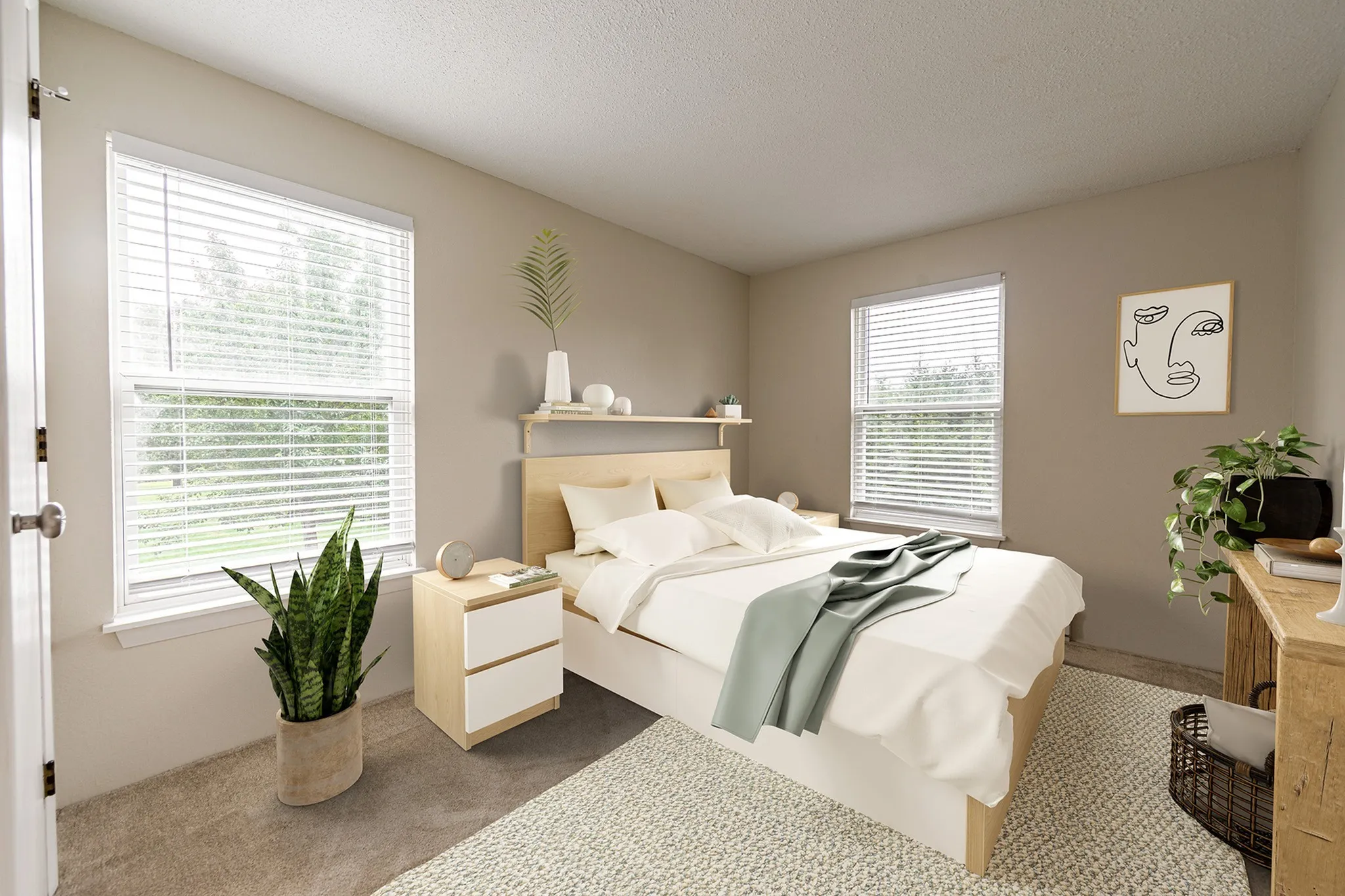 Spacious Bedrooms| Princeton Reserve | Apartments Dracut MA