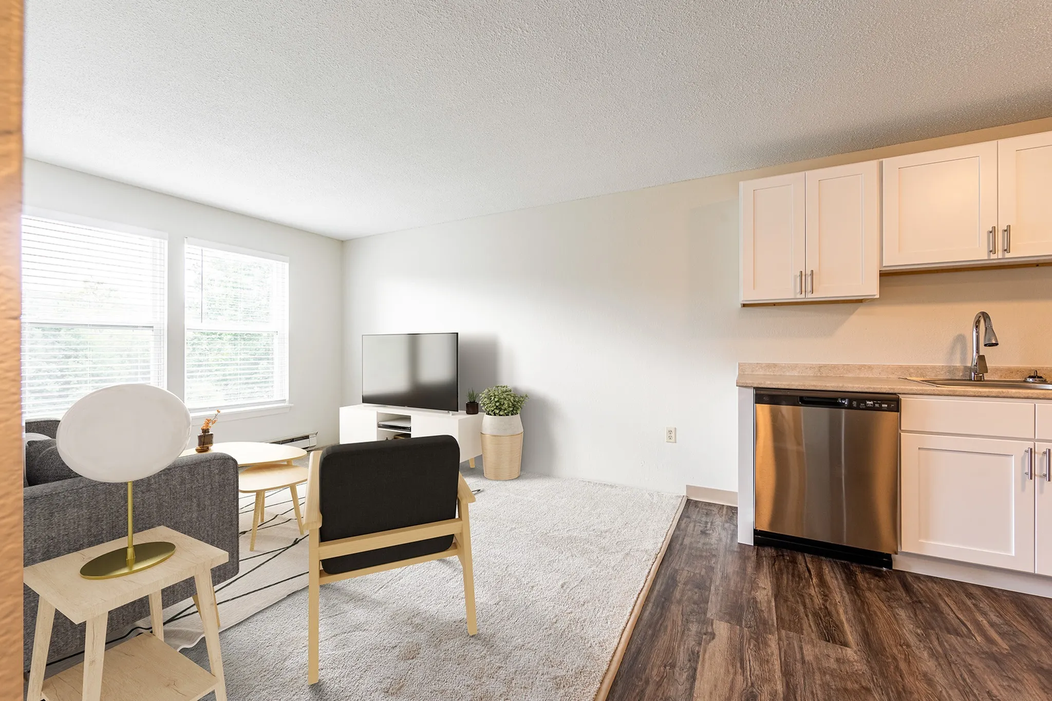 Spacious Living Room