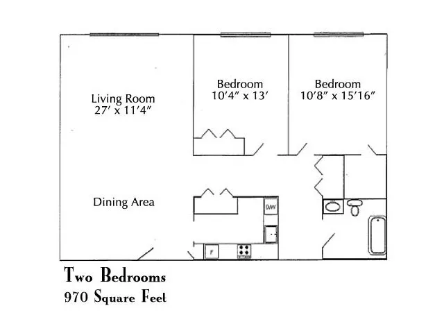 COHASSET PLACE - TWO BEDROOM DELUXE