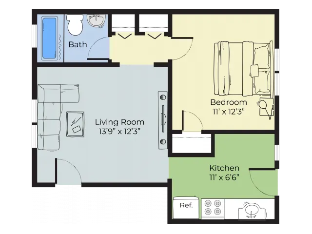 York - One Bedroom