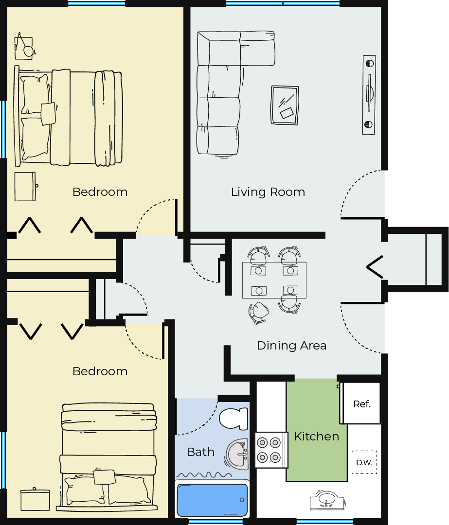Two Bedroom