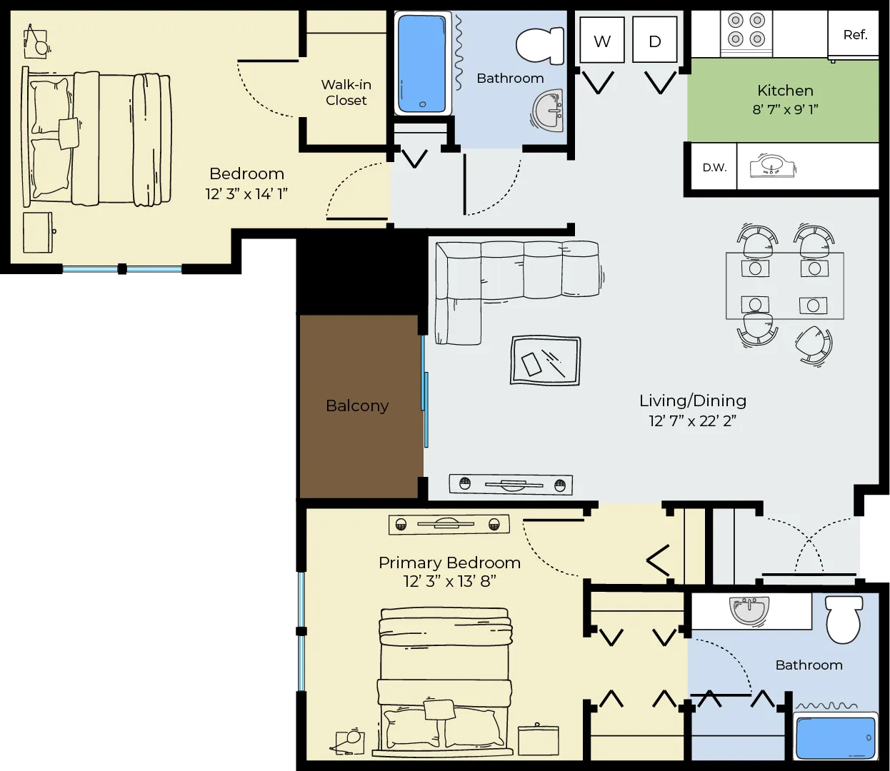 Two Bedroom E