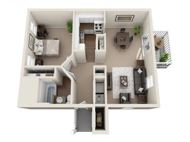 Tamarlane Apartments - Plum