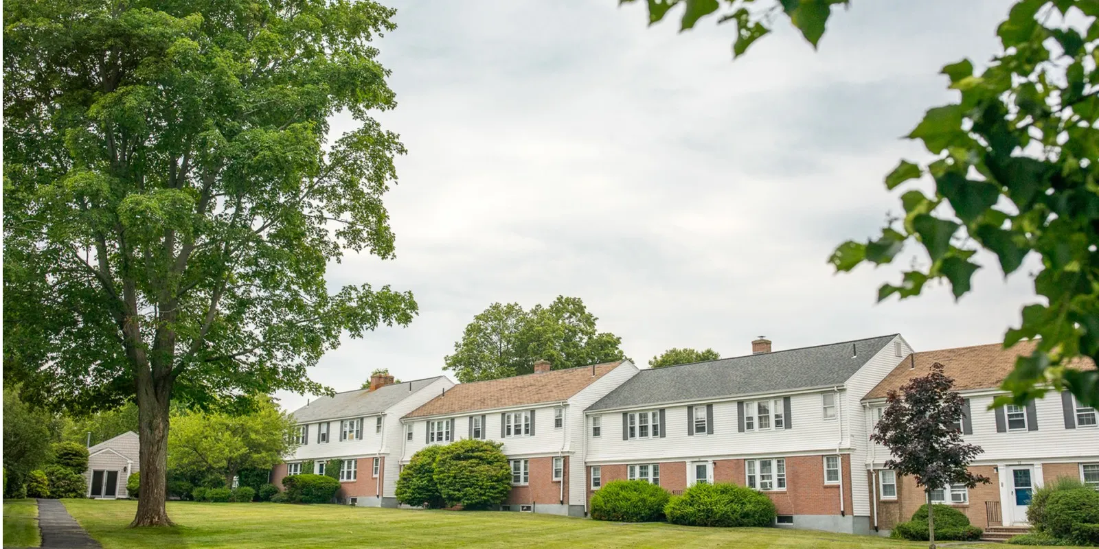 A view of the exterior of Back Cove Apartments | Apartments For Rent Near Portland Maine | Princeton on Back Cove