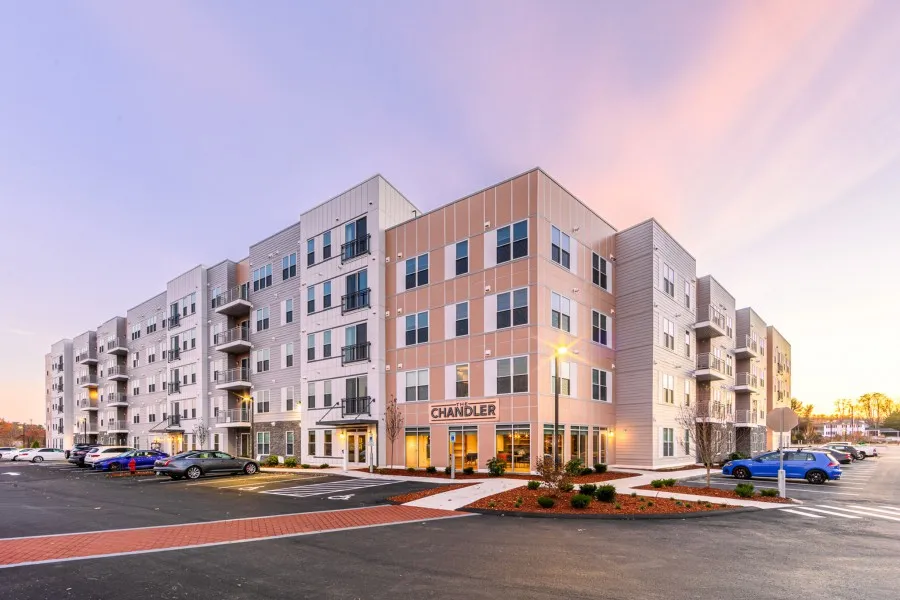 Exterior image of The Chandler Bedford | New Apartments in Bedford NH
