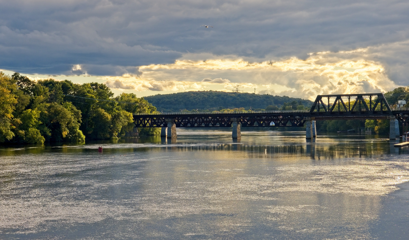 Merrimack River Between Bradford and Haverhill MA | Rent in Merrimack Valley