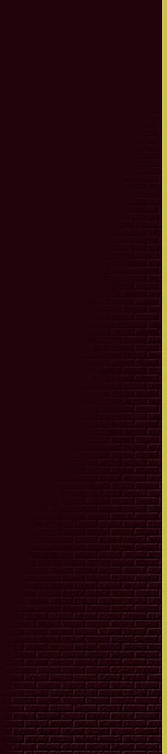 Elegant maroon wall with subtle brick pattern and a stylish gold accent stripe, perfect for enhancing a modern apartment ambiance.