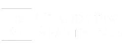Elegant logo for Grandview Apartments featuring a key with stylish typography.