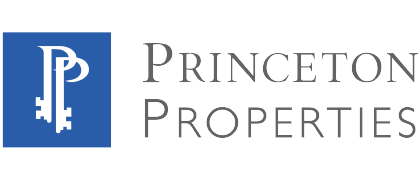 Princeton Properties logo featuring elegant typography and a key icon, symbolizing trust and excellence in real estate.