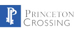 Princeton Crossing logo with a stylish key design and elegant typography.