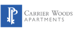 Carrier Woods Apartments Logo with Princeton Properties' Icon