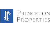 Elegant Princeton Properties logo featuring stylized keys in a classic blue and gray design.