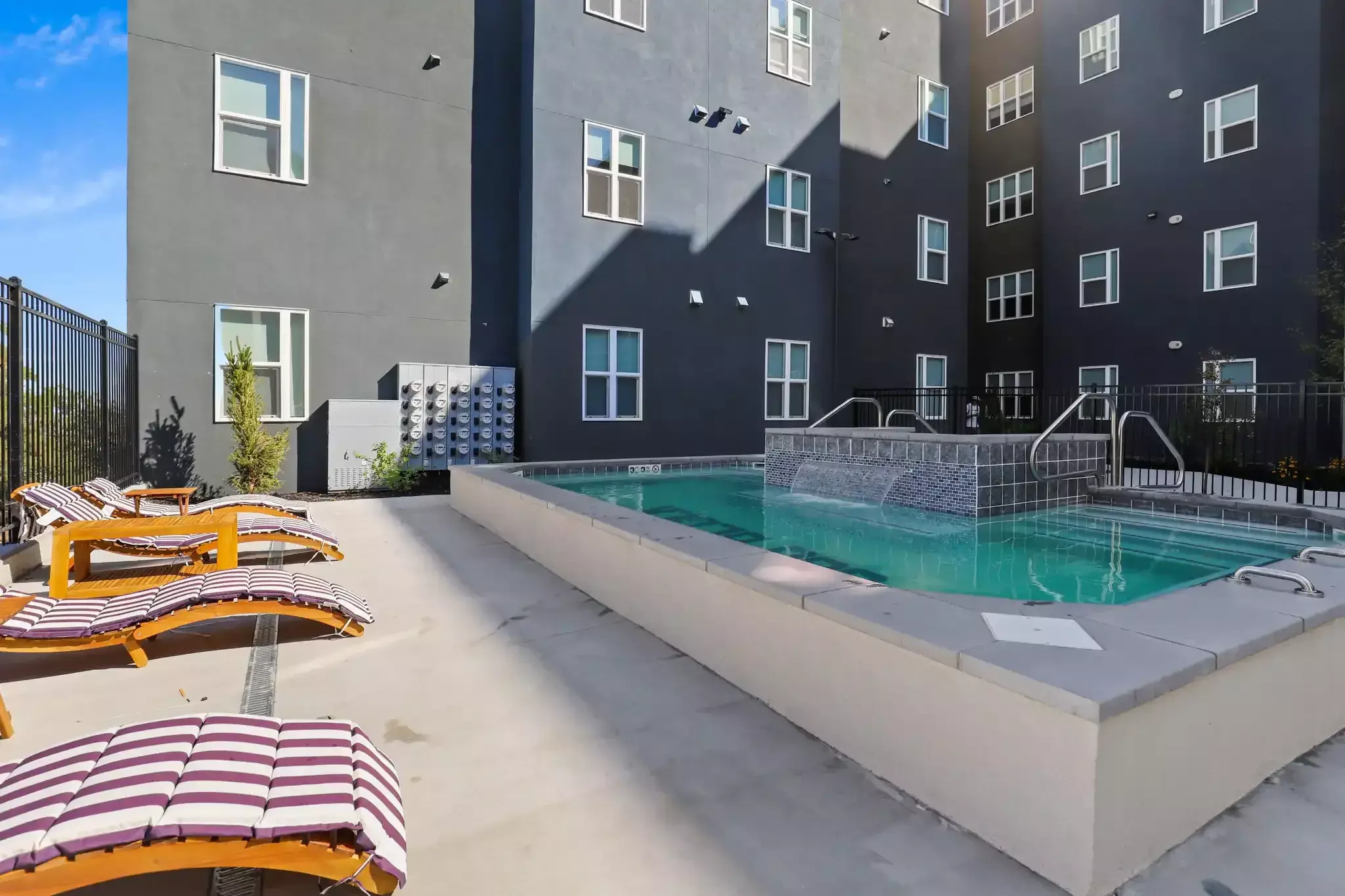 Hot Tub - Off Campus Student Housing Apartments in Logan, Utah near Utah State University