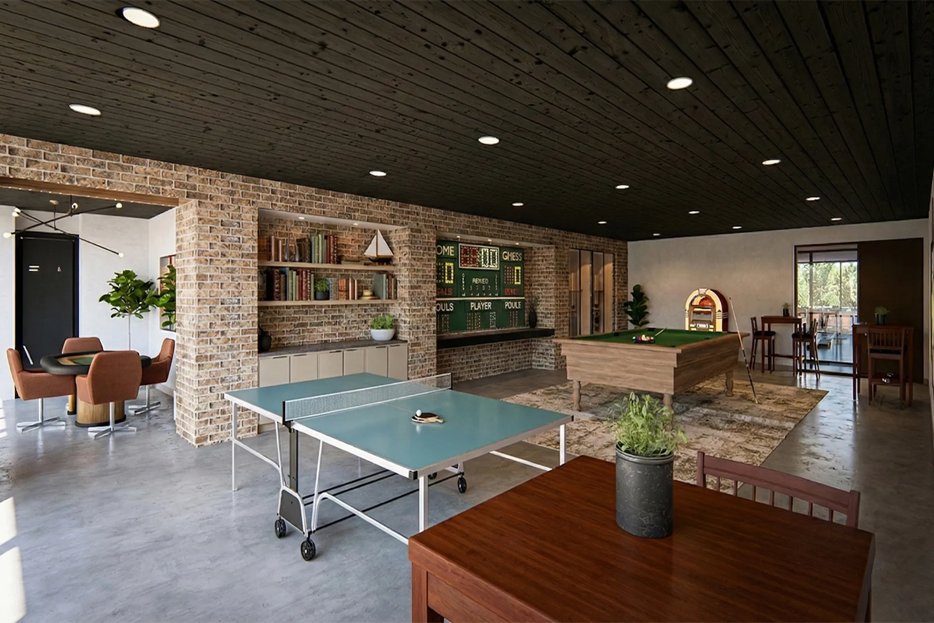 Game Room at Axis on Futrall