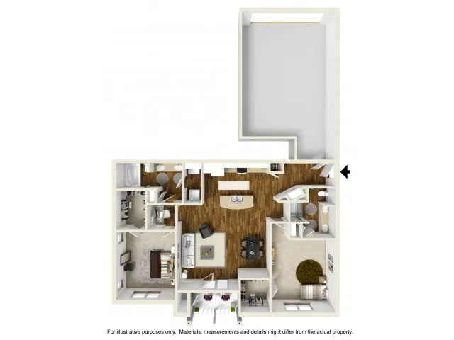 Teague Style 3 - 
1st Floor