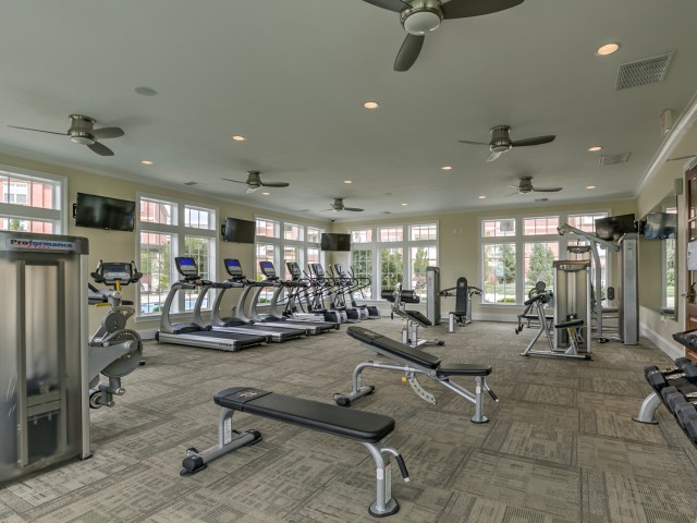 Image of 24-Hour Fitness Gym for Hunters' Ridge Apartments