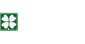 Kelly Greens Apartments Springfield Missouri Logo with Shamrock