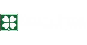 Kellys Ridge Apartments Columbia Missouri Logo with Shamrock