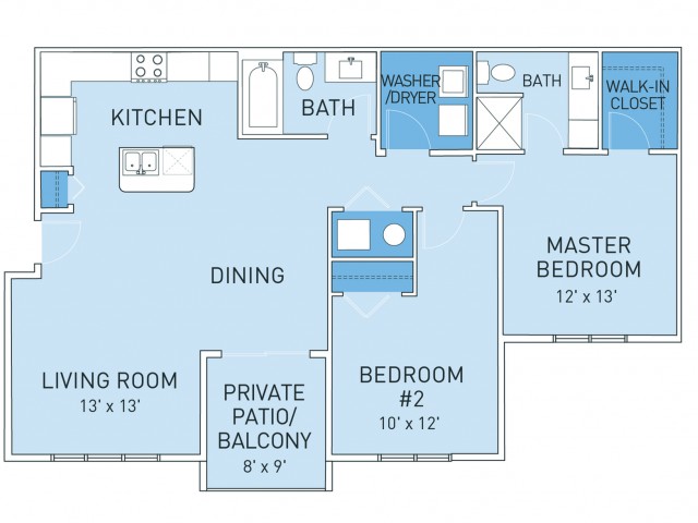 Floor Plan | Ridge45 Apartments