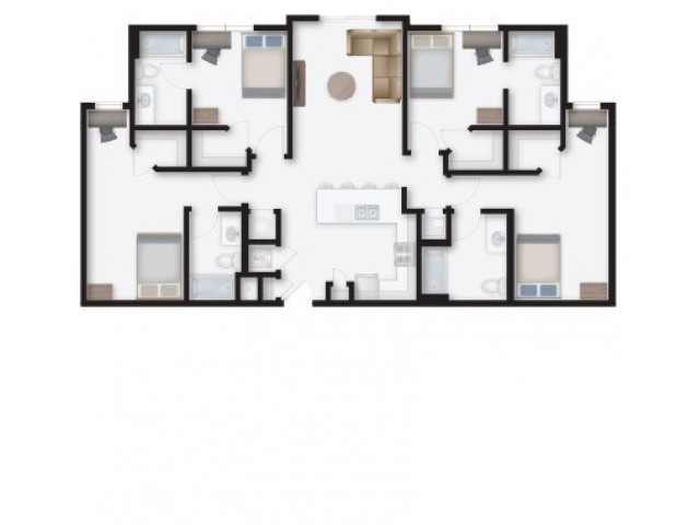 4 BEDROOM, 4 BATH