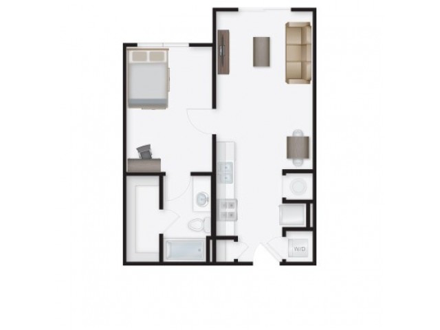 Boulevard 98 - 1 BEDROOM, 1 BATH