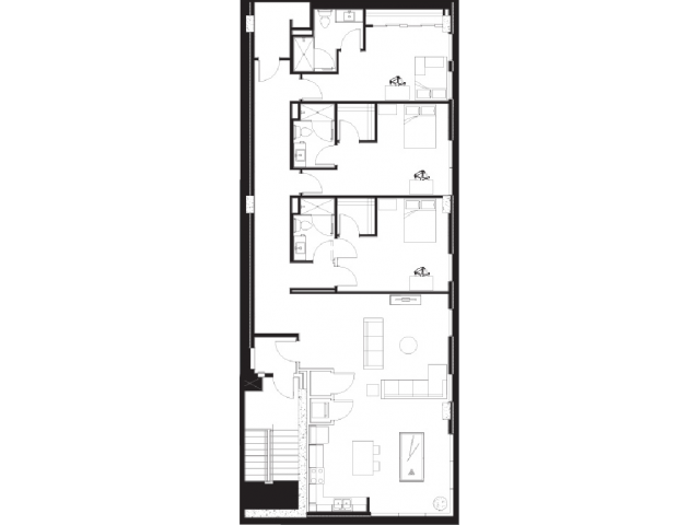 University House Tempe - 3 BEDROOM, 3 BATH PENTHOUSE XL