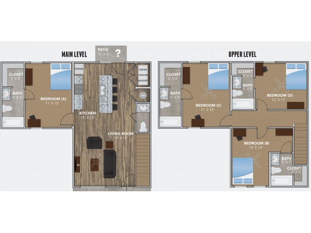 Annex - 4 BEDROOM, 4.5 BATH HOUSE