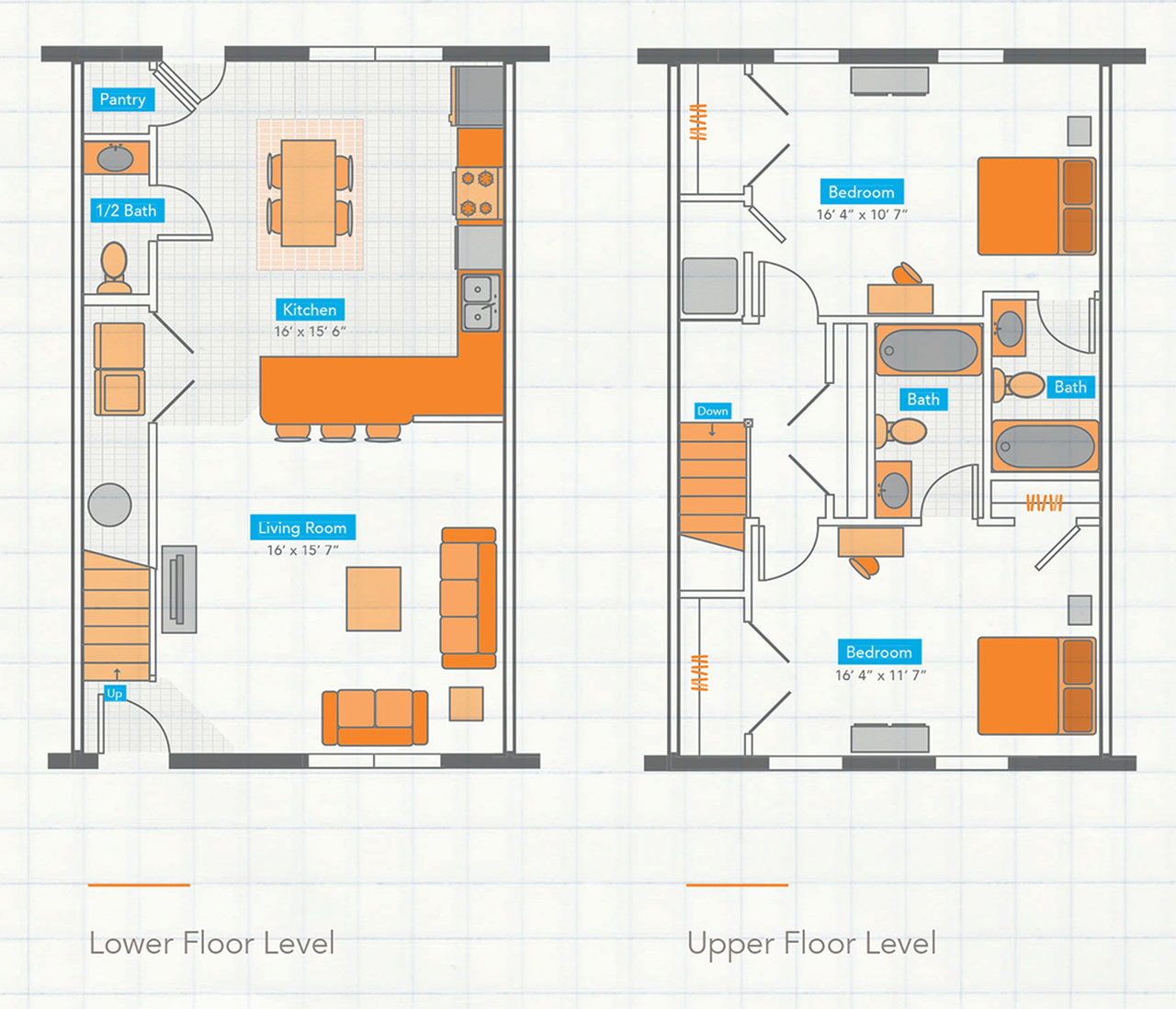 Copper Beech Statesboro l - 2 BEDROOM, 2.5 BATH TOWNHOUSE NE