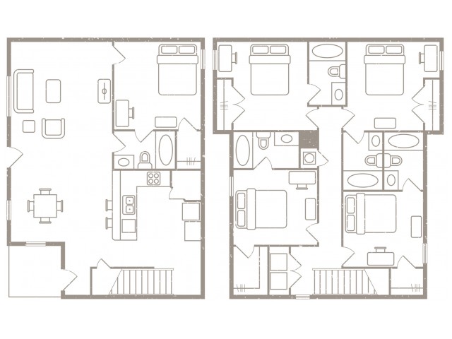 5 BEDROOM COTTAGE COURTYARD