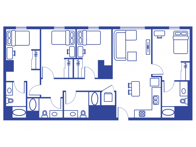 4 BEDROOM, 4 BATH A