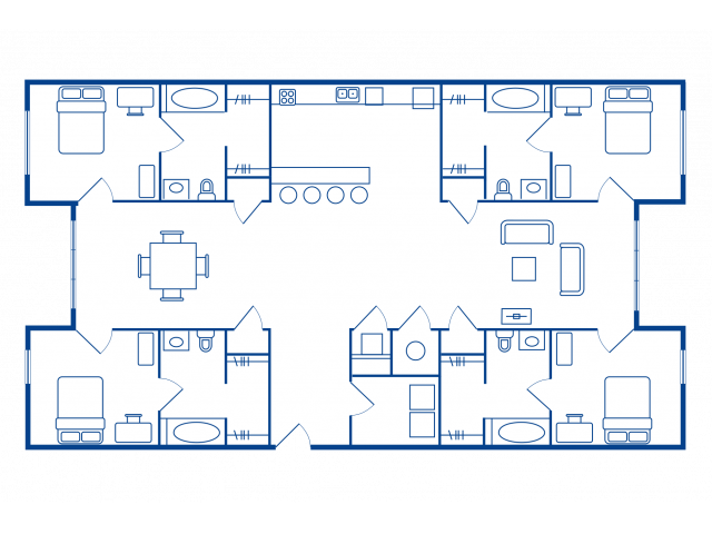 4 BEDROOM, 4 BATH