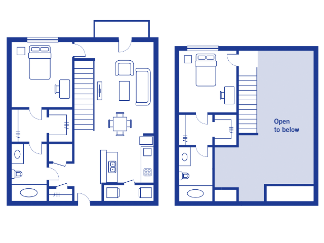 2 Bedroom, 2 Bath Townhome