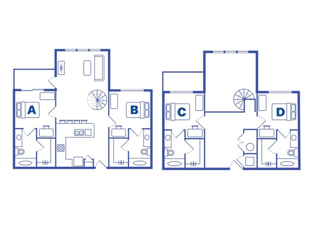 4 Bedroom, 4 Bath Townhome