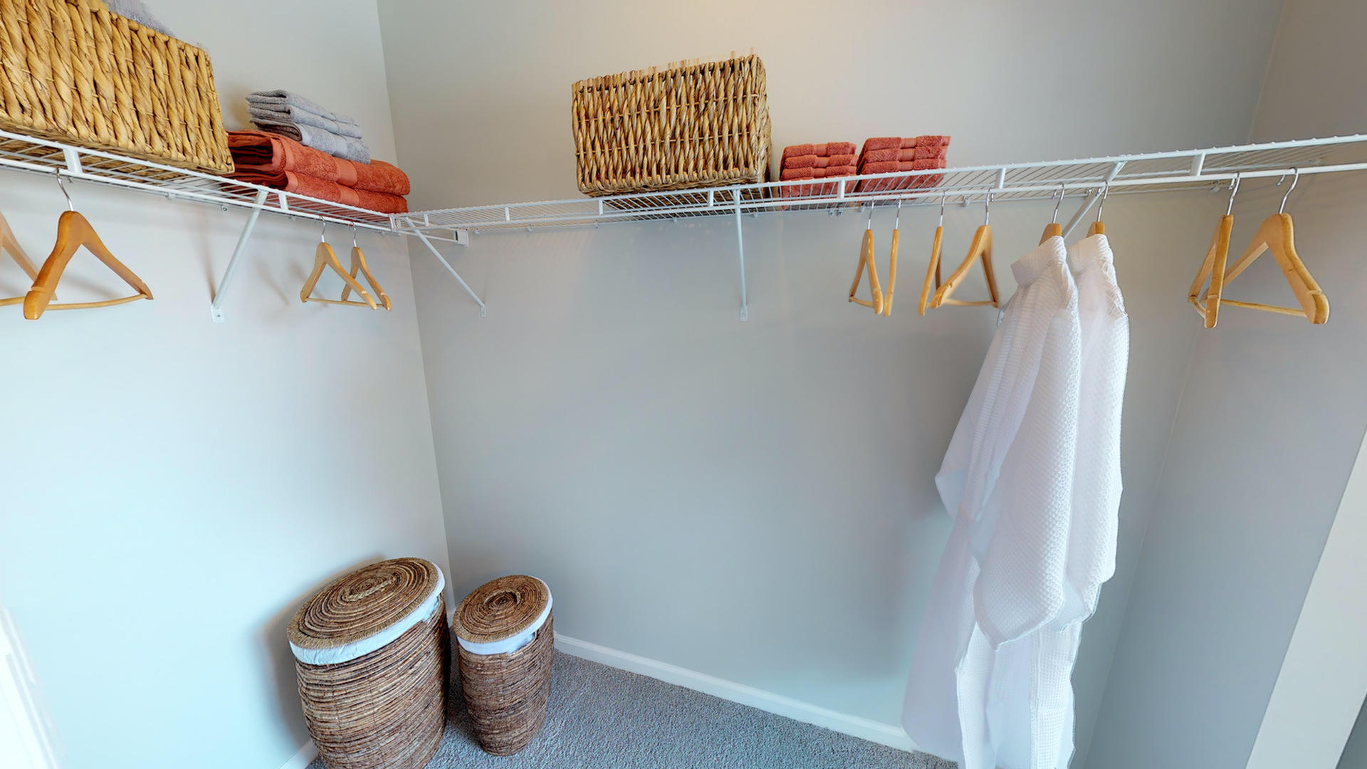 Image of Oversized Walk-In Closets for Luxe Belle