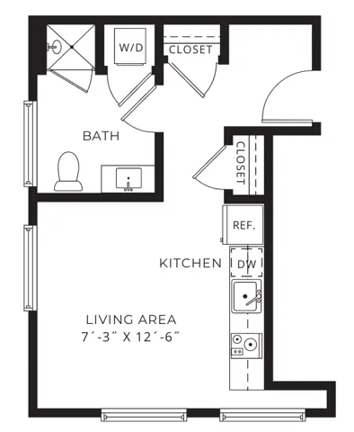The Broadway Floor Plan