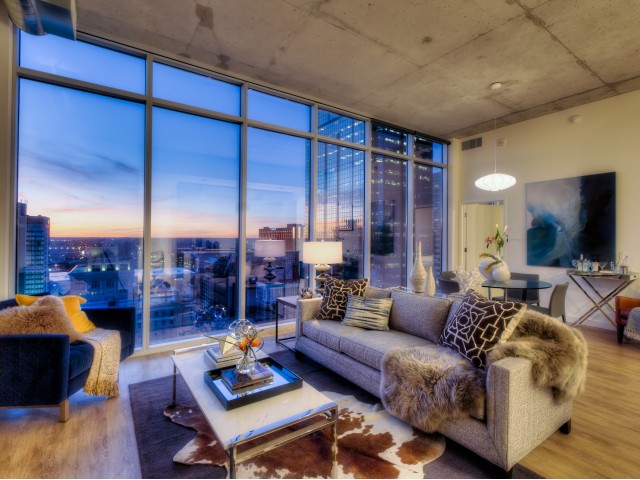 Penthouse Living Space