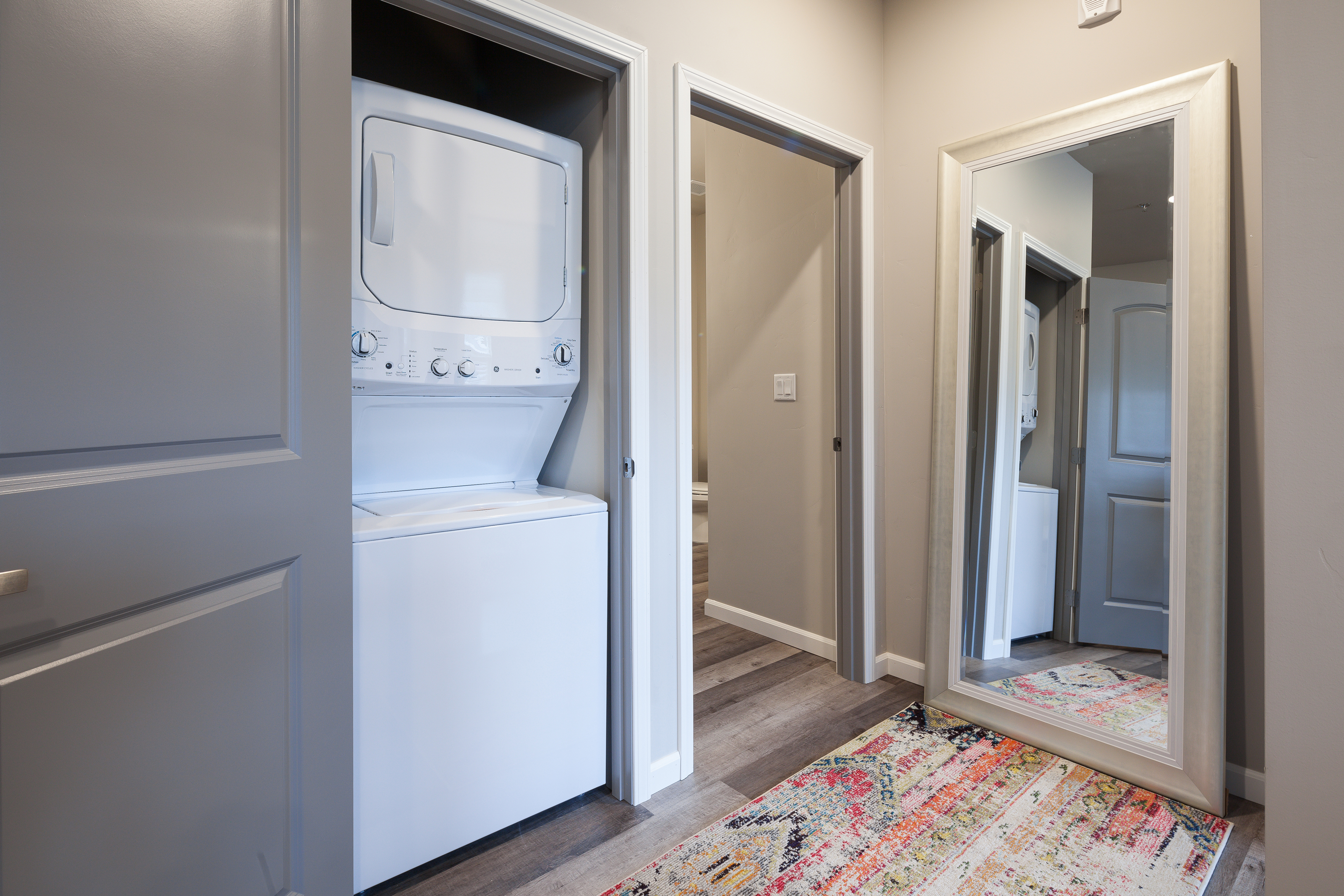 In-unit washer and dryer