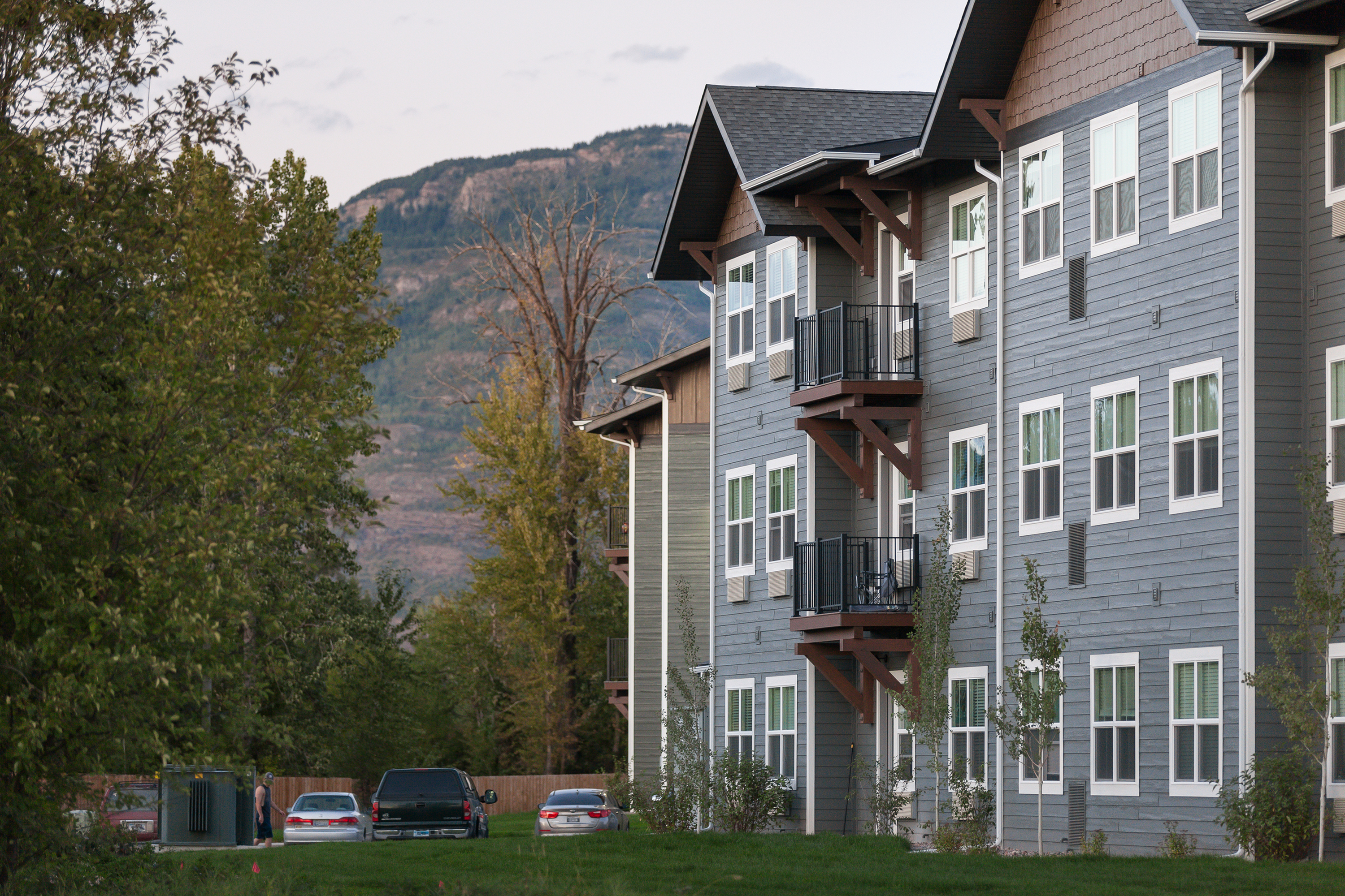 Stunning mountain views from select units