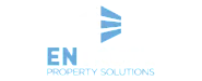 Logo for Entrust Property Solutions with geometric design and bold lettering.