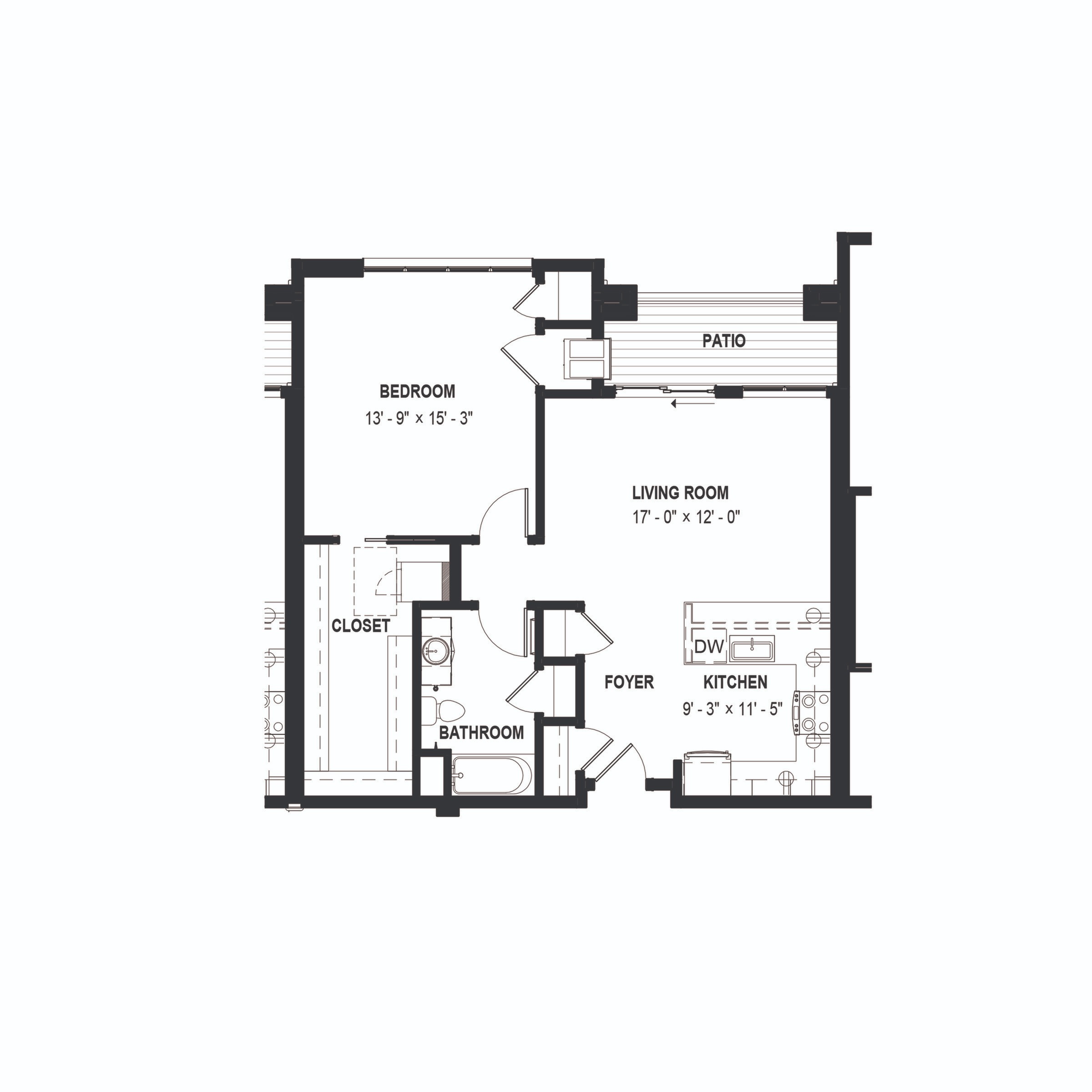 One Bedroom Apartments Verona WI