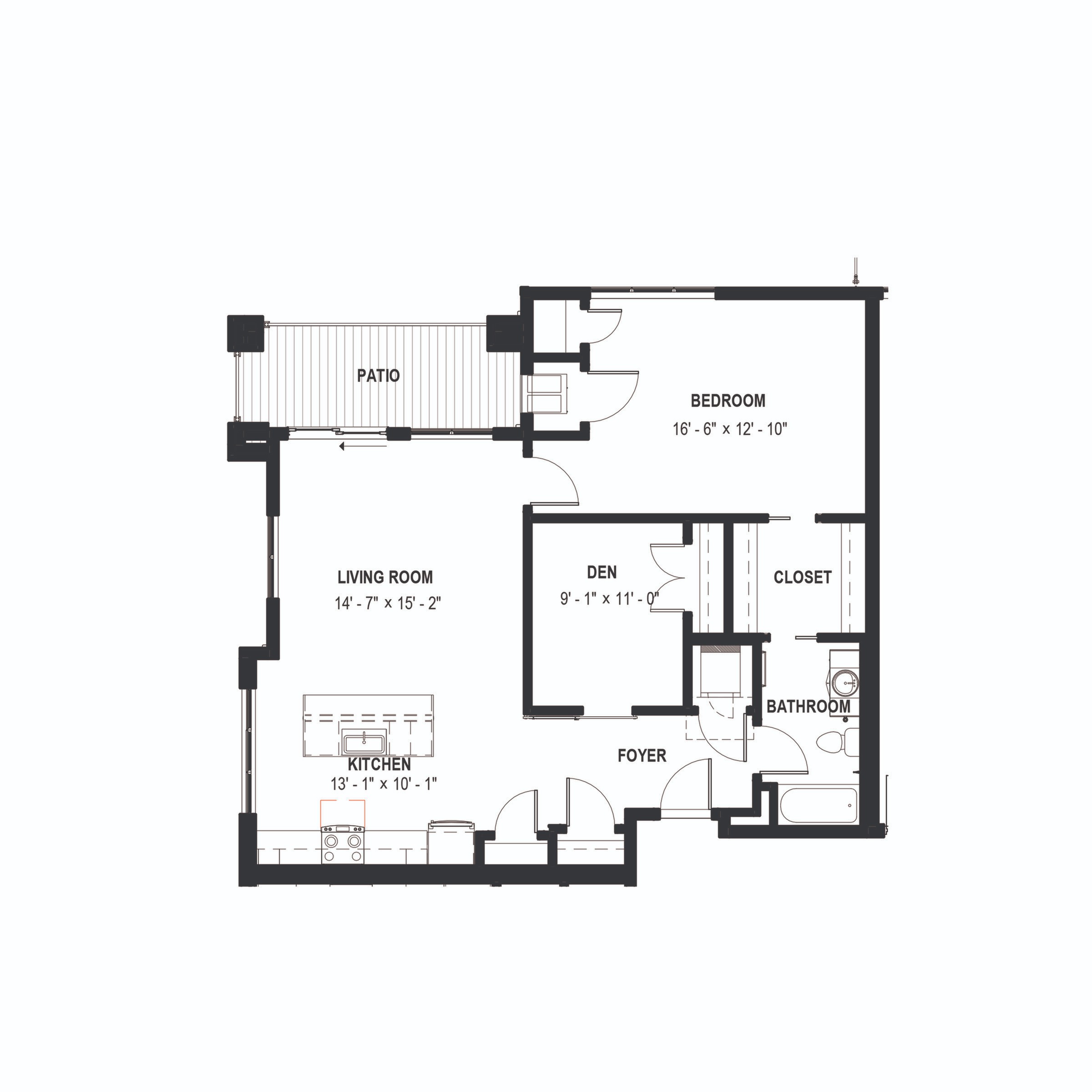 Floorplans Mill District Apartments Verona, Wisconsin Apartments