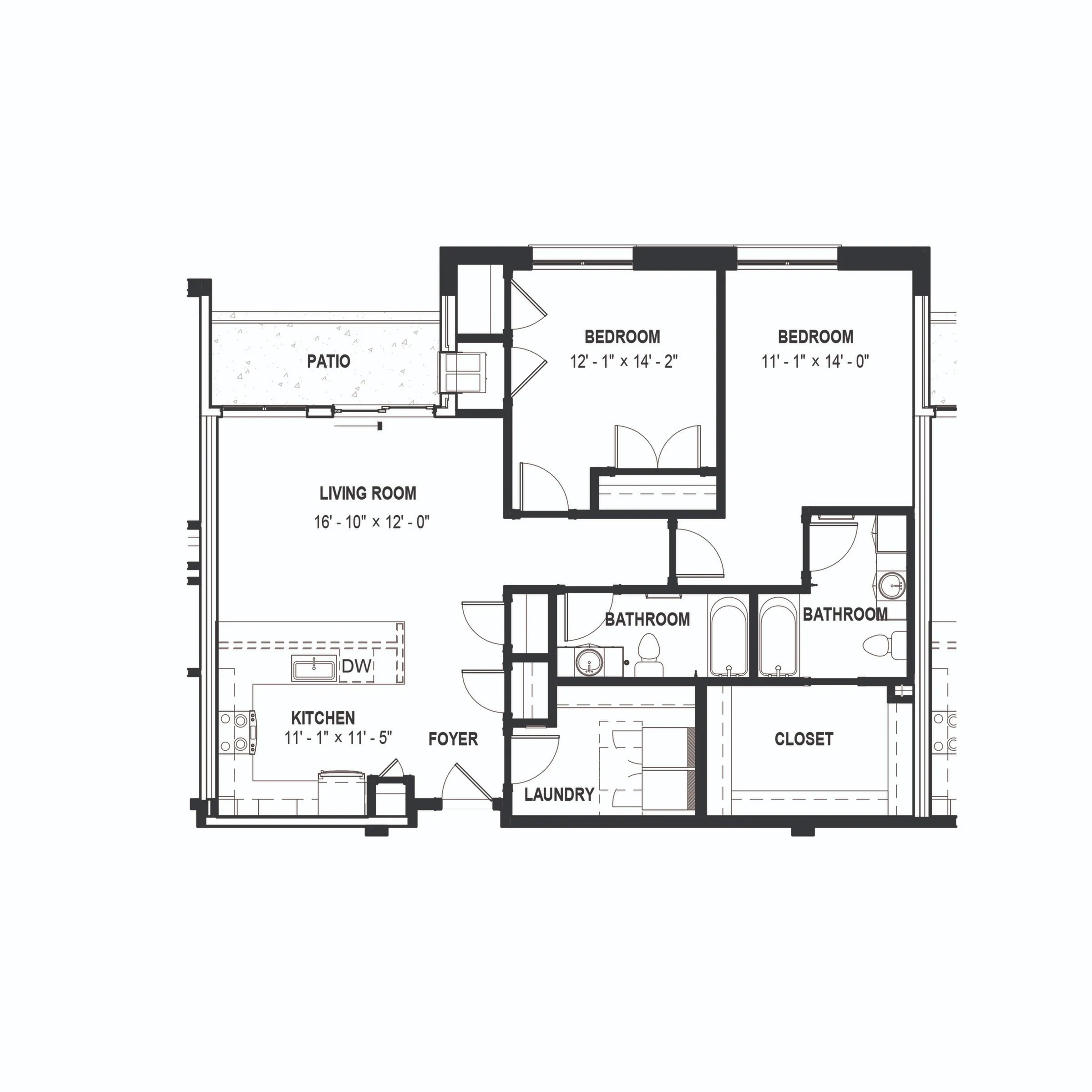 Bldg D Unit 208-308