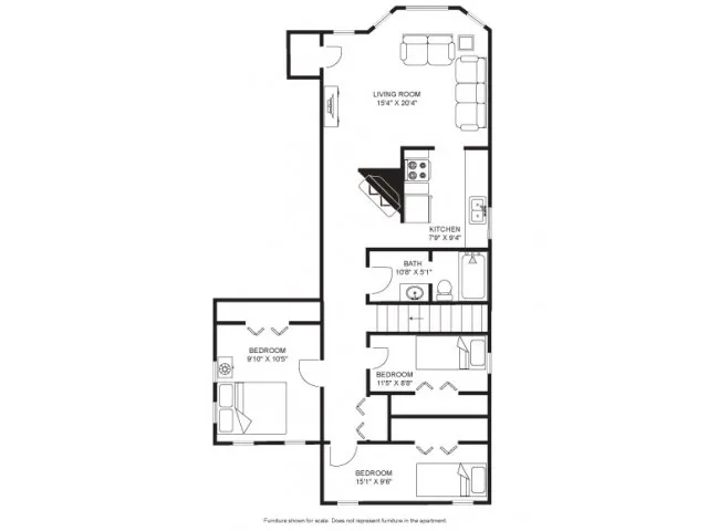 15 West Apt. 3
