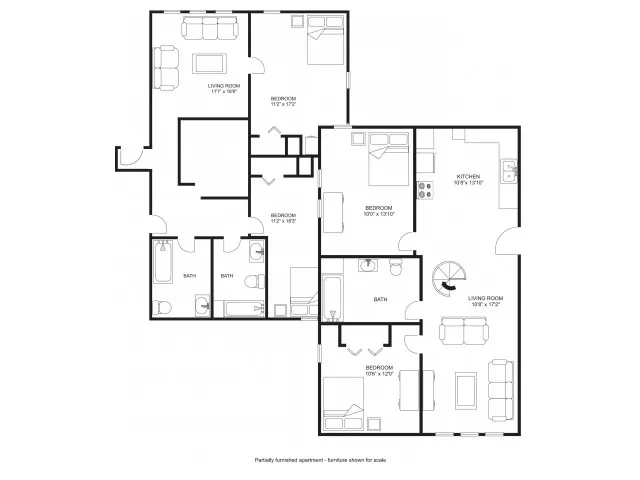 Princeton Kendall - 4 Bedroom, 3 Bathroom